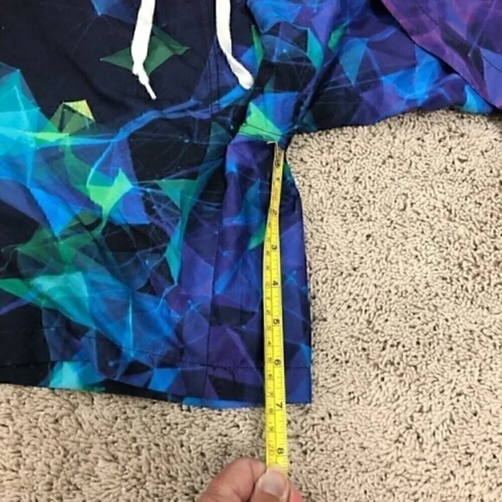 Men’s colorful swim trunks